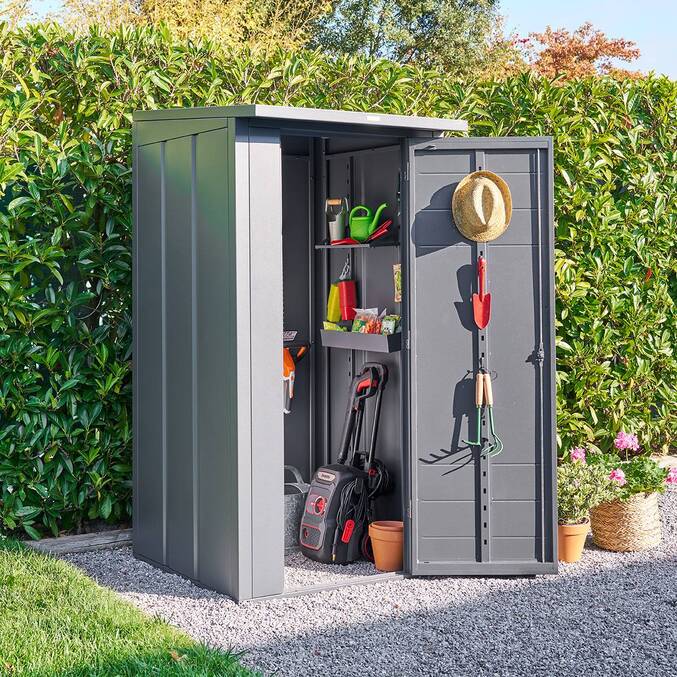 Armoire de jardin FORGIA Graphite