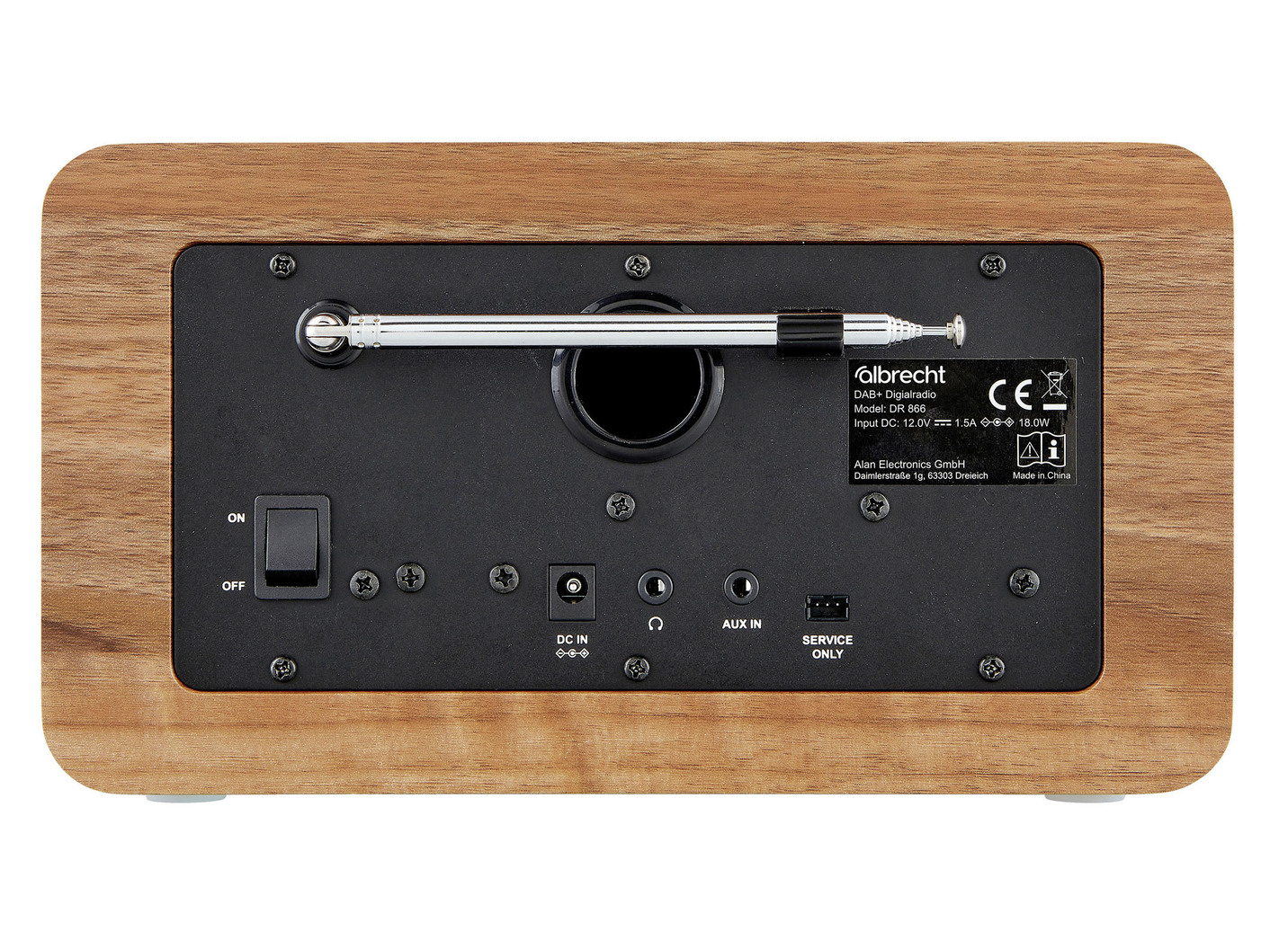 Digital-Radio mit großem Farbdisplay