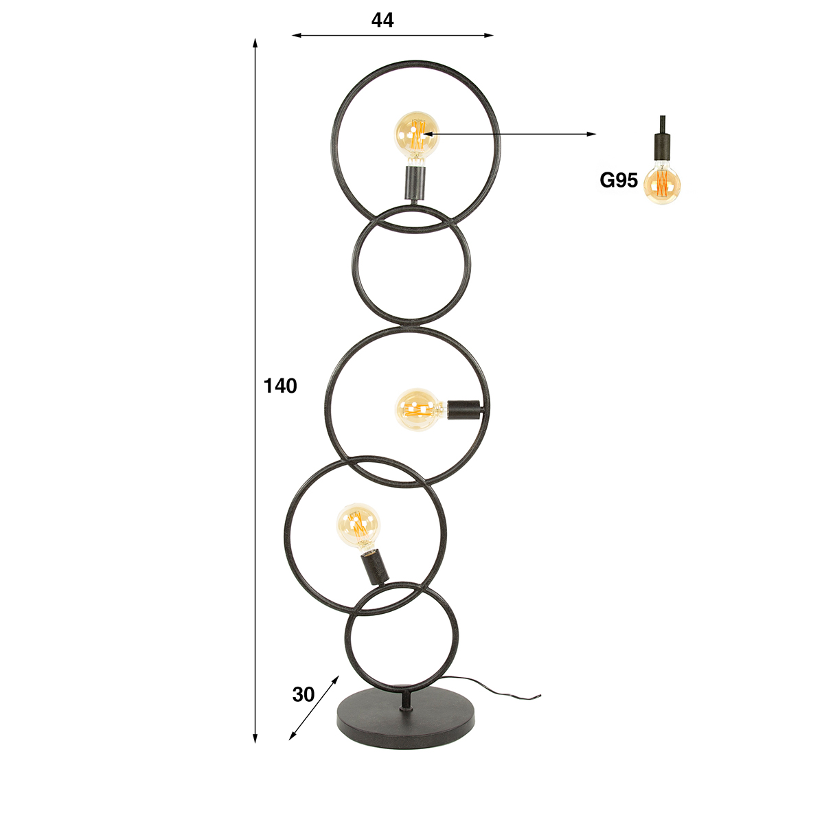 Vloerlamp Hollow