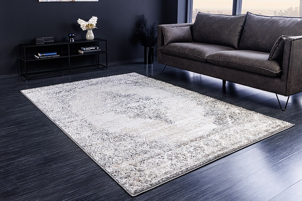 riess-ambiente Teppich CASABLANCA - 235x160cm beige creme Used-Look orientalisches Design Kurzflor