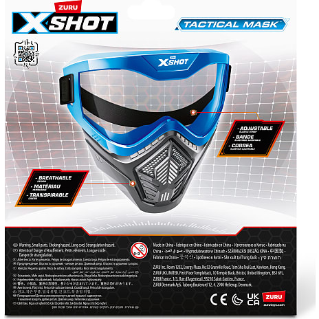 X-shot maske - blå