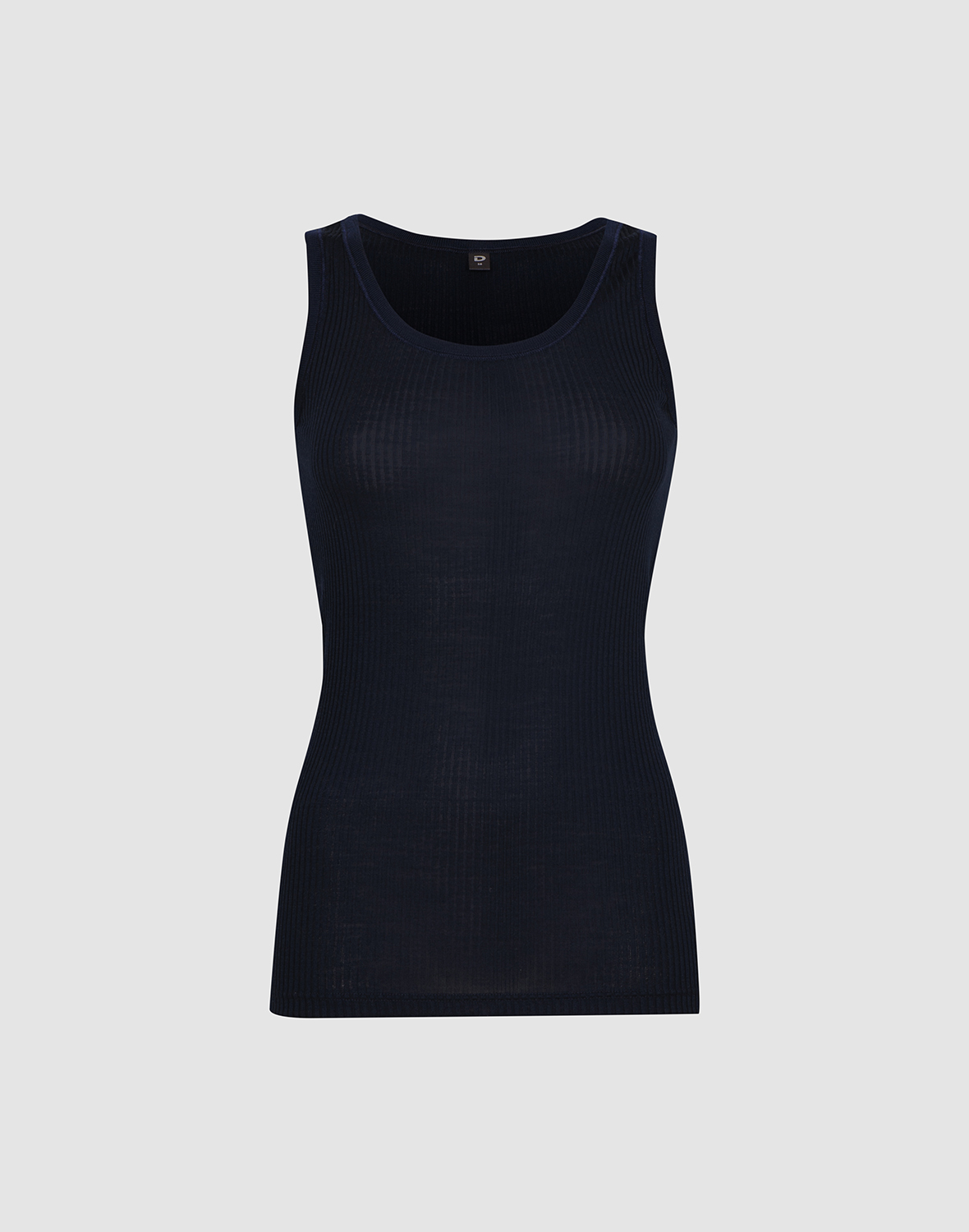 Tanktop van merinowol voor dames in Retro-rood