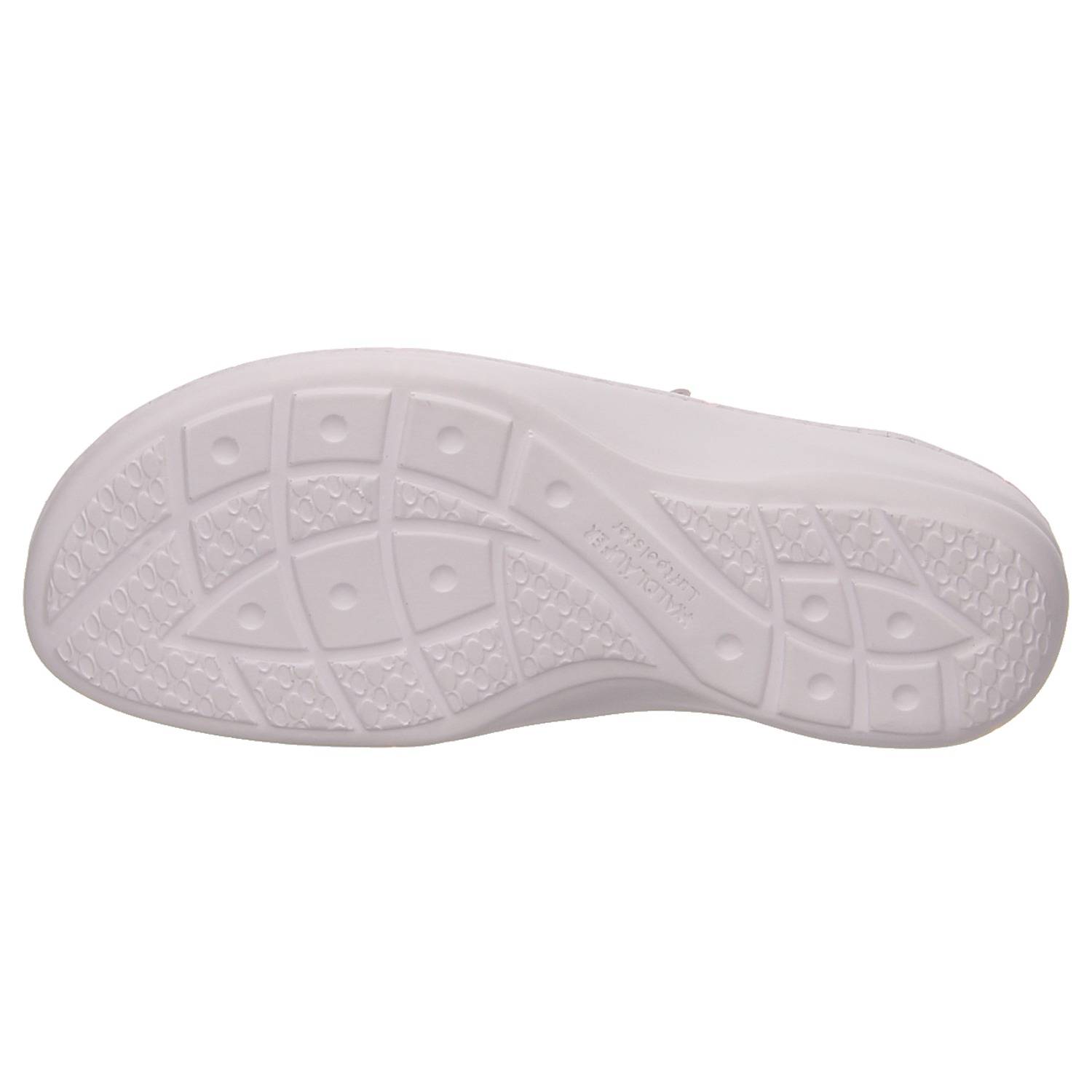 Waldläufer Damen Pantolette weiss/weiss kombi