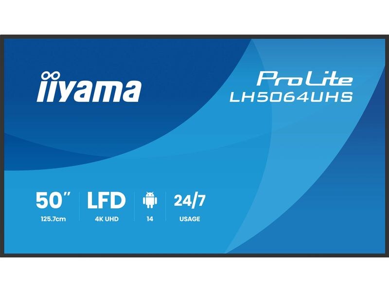 iiyama Public Display ProLite LH5064UHS-B1AG 50 