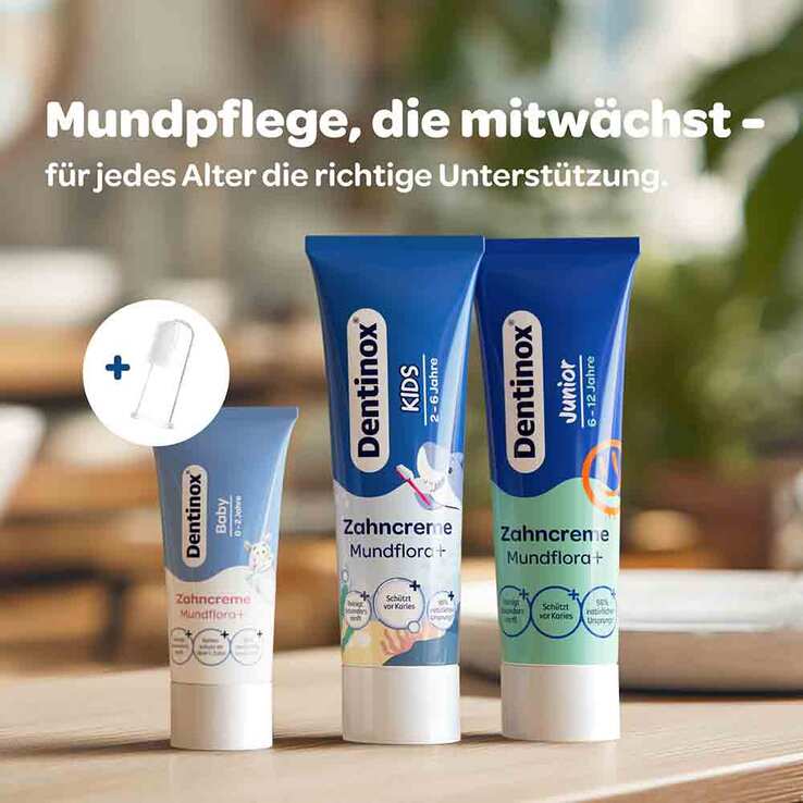 Dentinox Zahncreme Mundflora Baby, 30 ml