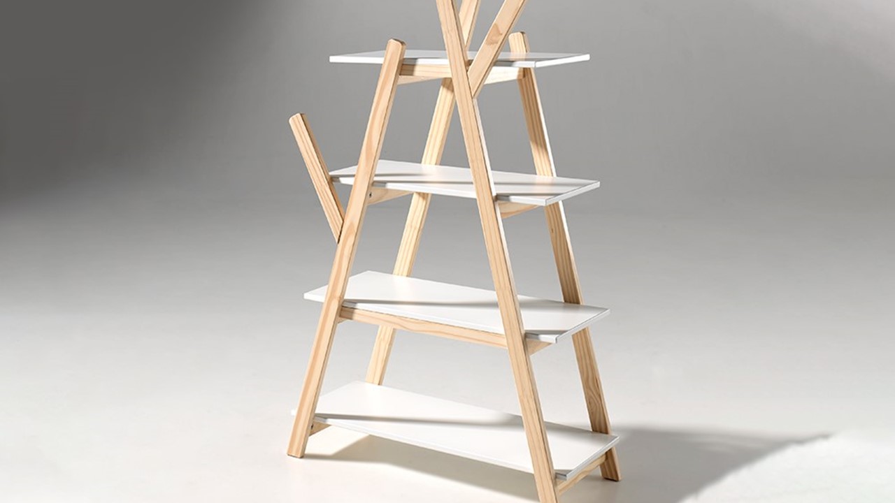 Boekenkast Kiddy wit