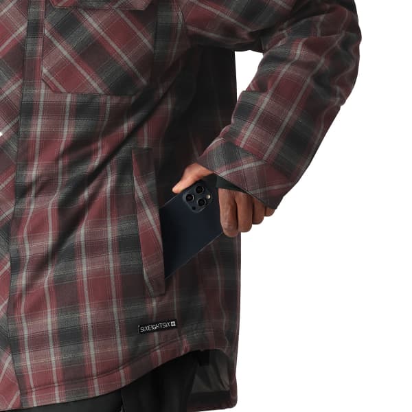 Veste snowboard 686 MNS WOODLAND INSULATED JACKET SASSAFRAS PLAID