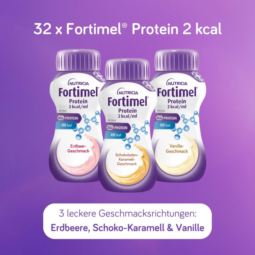 Fortimel Protein 2 kcal Mischkarton Trinknahrung