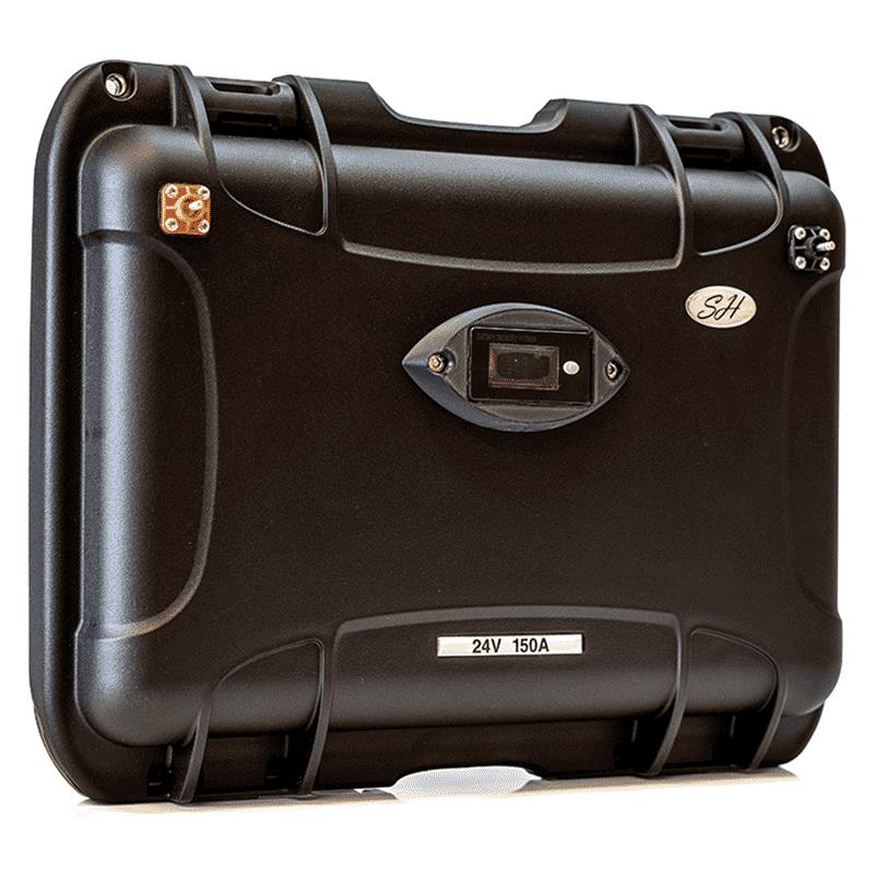 Batterie Lithium Lifepo4 Sh Lithium Gamme Lifepo4 - 24V150ah + Chargeur