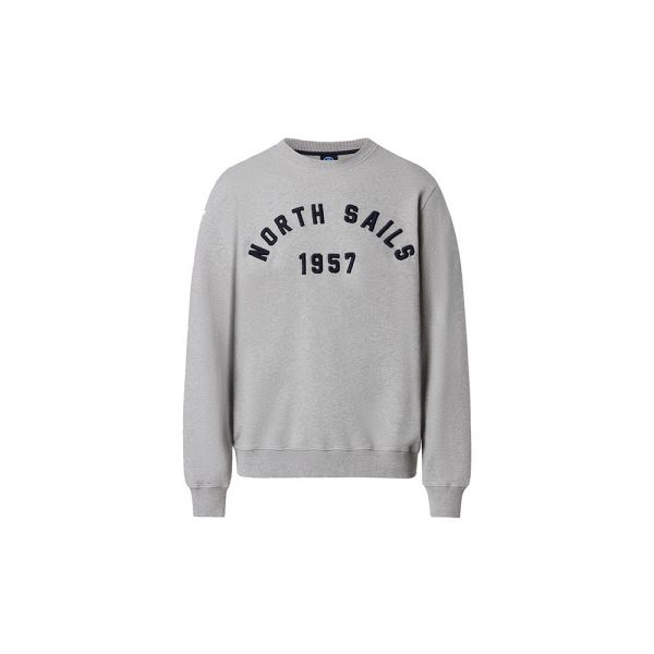 North Sails para Homem Sweatshirt 1957 Cinzenta Xl