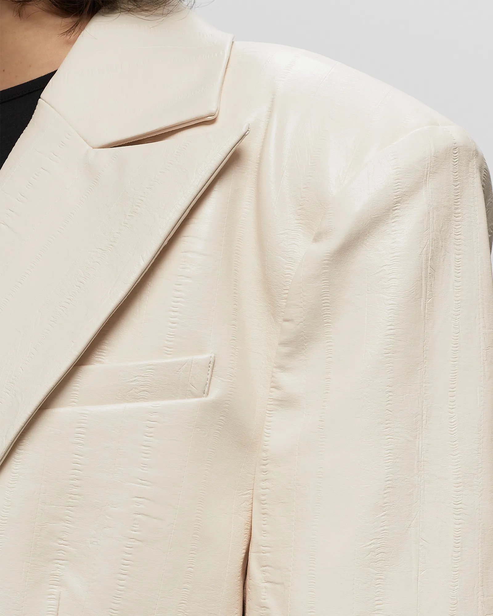 ROTATE Birger Christensen Textured Oversized Blazer