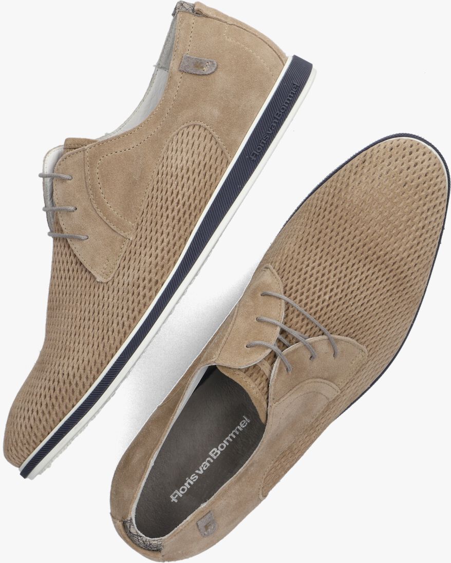 FLORIS VAN BOMMEL bruine floris van bommel veterschoenen sfm-30220