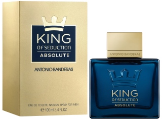 EAU DE TOILETTE ANTÓNIO BANDERAS HOMEM KING OF SEDUCTION ABSOLUTE 100ML
