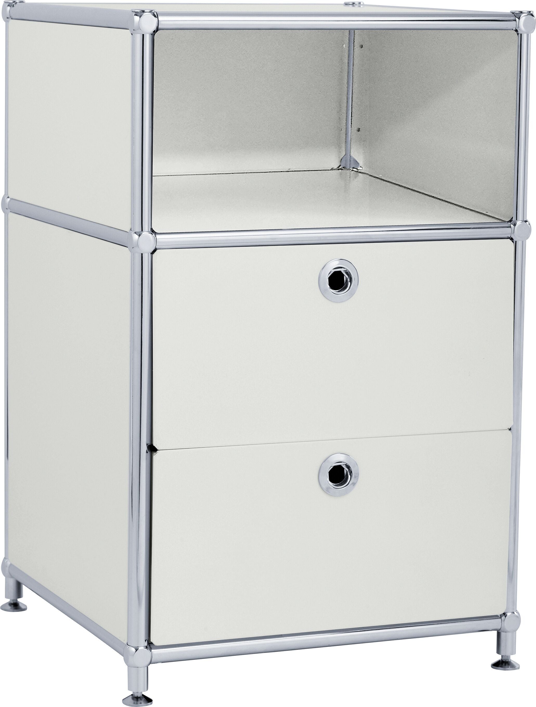 FLEXCUBE Korpus - Hellgrau / B: 40.0 cm x T: 40.0 cm x H: 62.5 cm