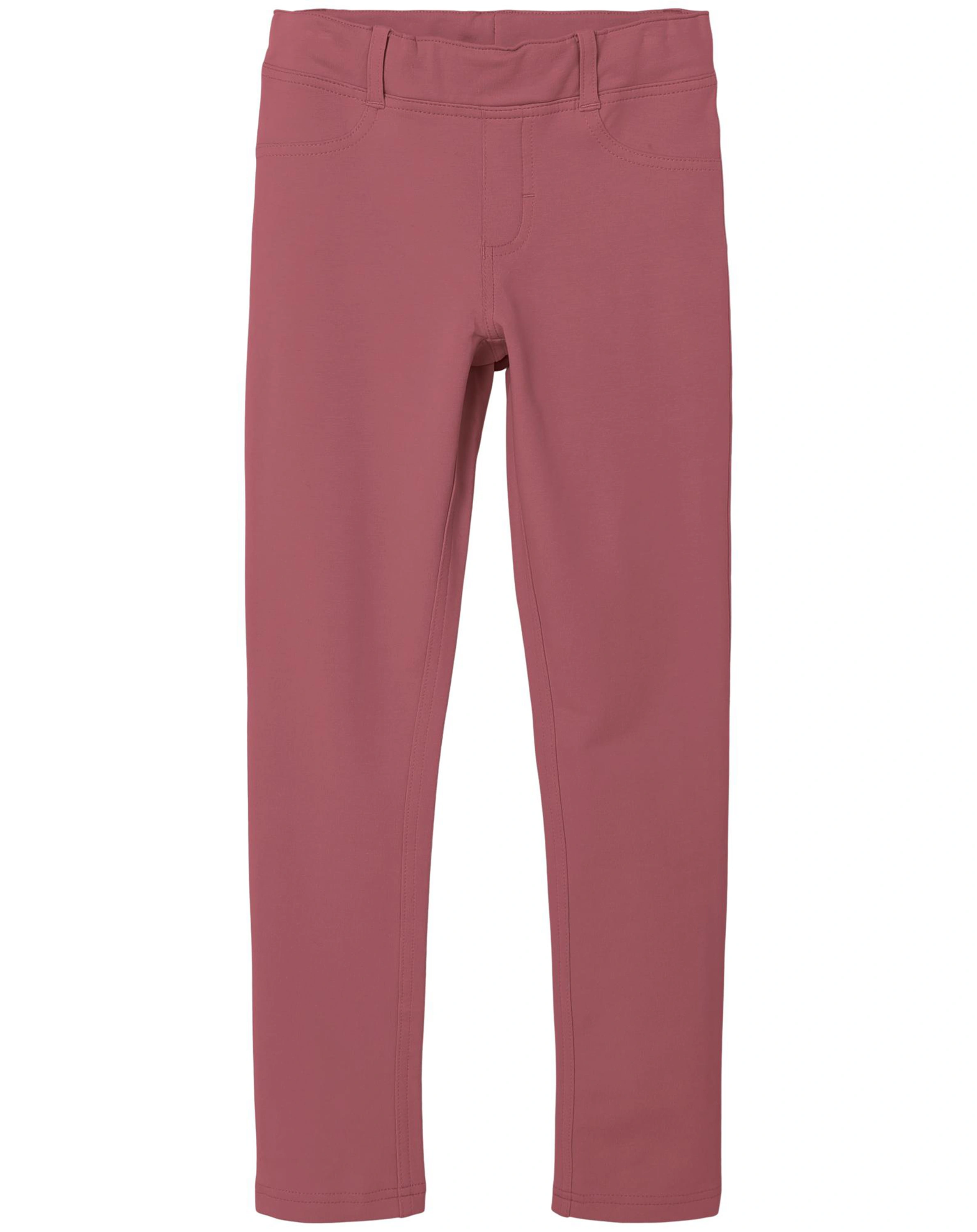 Sweat-Leggings NKFJAVI SOLID in mauvewood