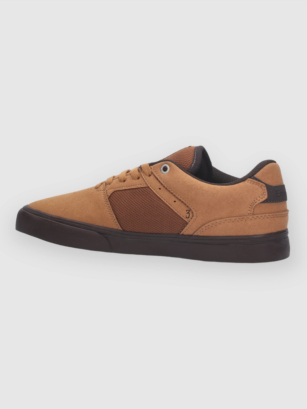 Emerica The Low Vulc Skate Shoes tan/brown