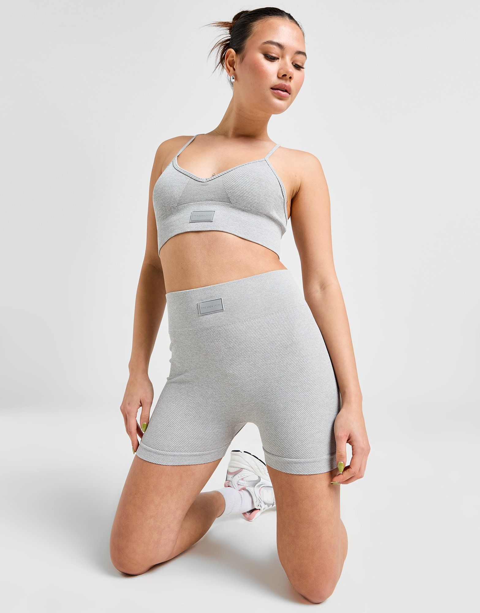 Pink Soda Sport Short Focus Seamless Femme