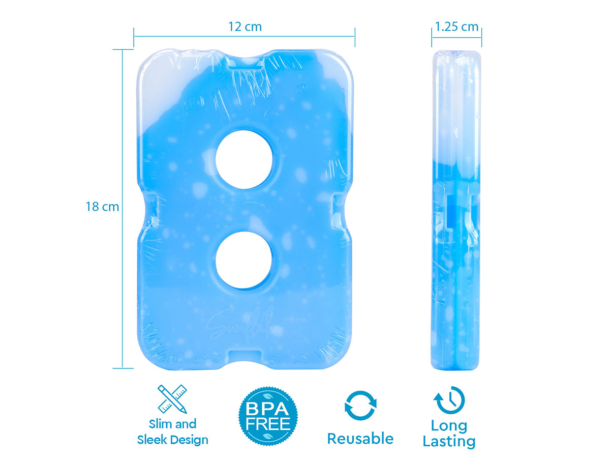 Sunflake koelelementen - 4-pack