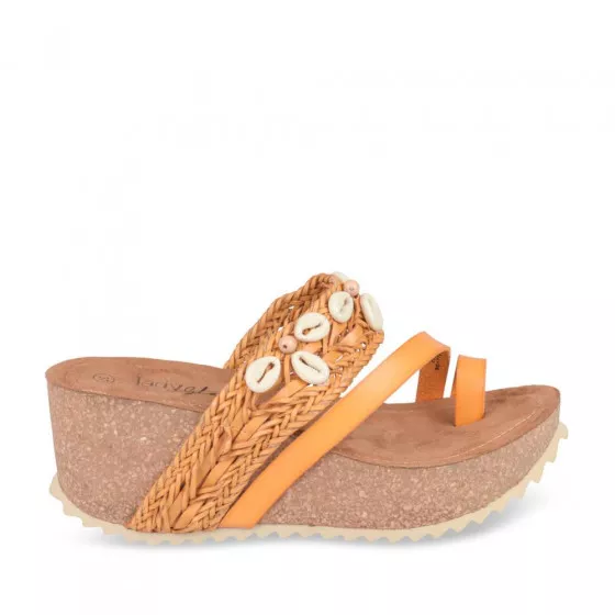 Mules JAUNE LADY GLAM