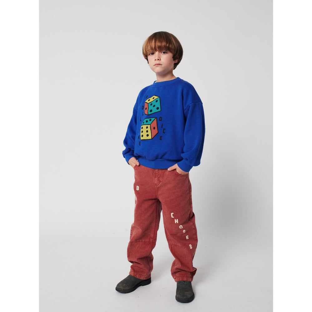Køb Bobo Choses Blue Roll The Dice Sweatshirt