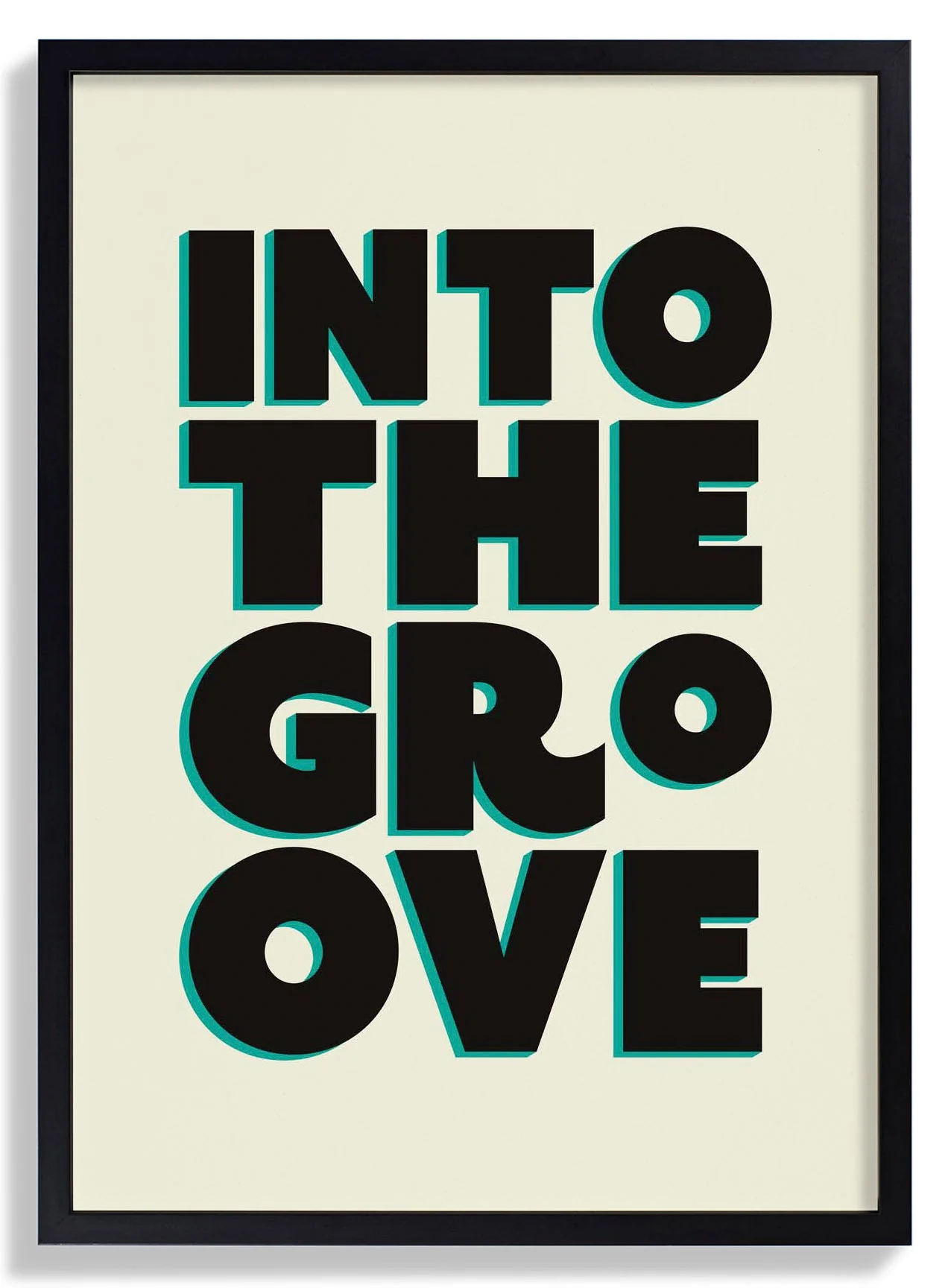 Into the Groove Kunstdruck