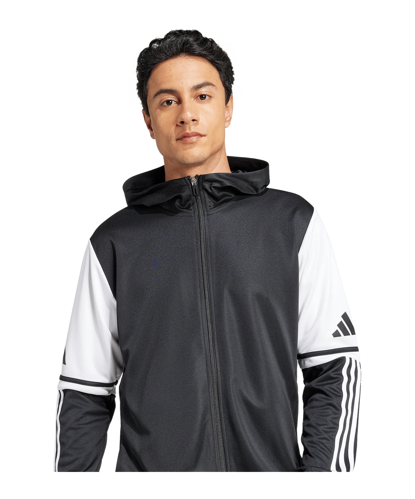 adidas Squadra 25 Kapuzenjacke Schwarz