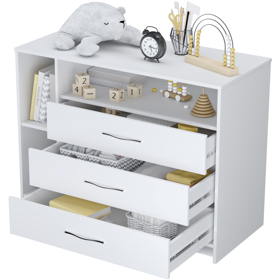 Polini Kids Kommode Simple 2110 weiss