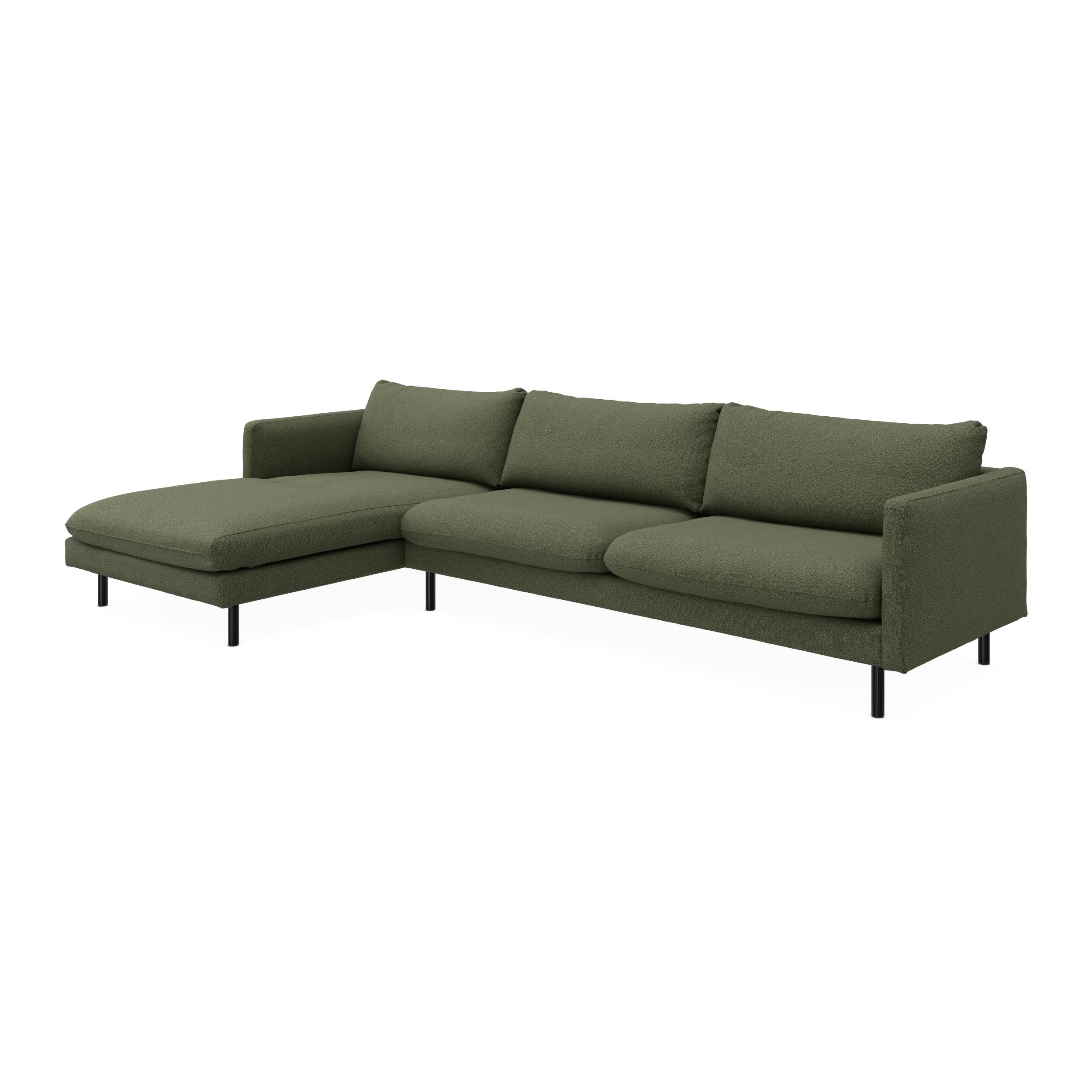 Bjorn venstrevendt sofa med chaiselong