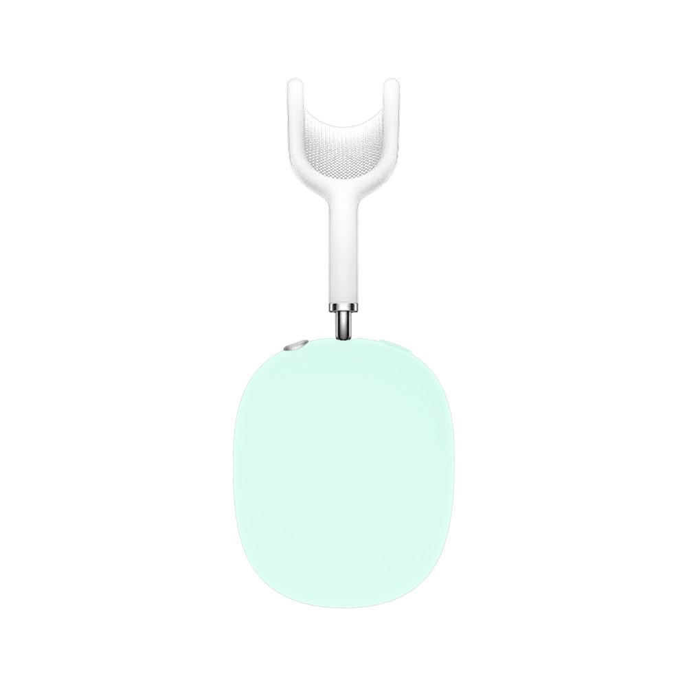 (5-tlg.Set) AirPods Max Silikon Hülle Schutz Abdeckung - Türkis