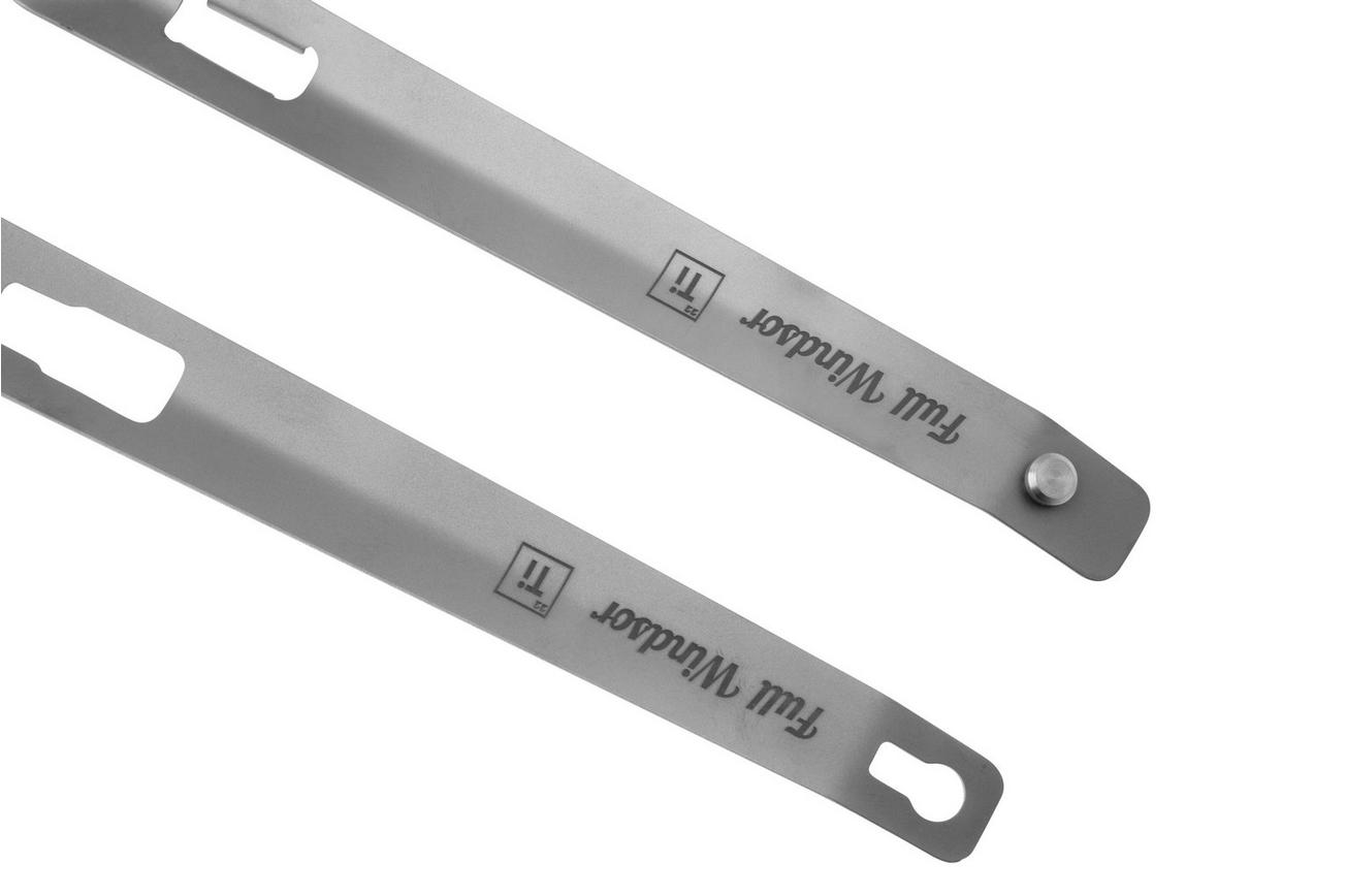 FULL WiNDSOR Splitter SPL-TI Titanium, 3-in-1, tang, spatel en spork