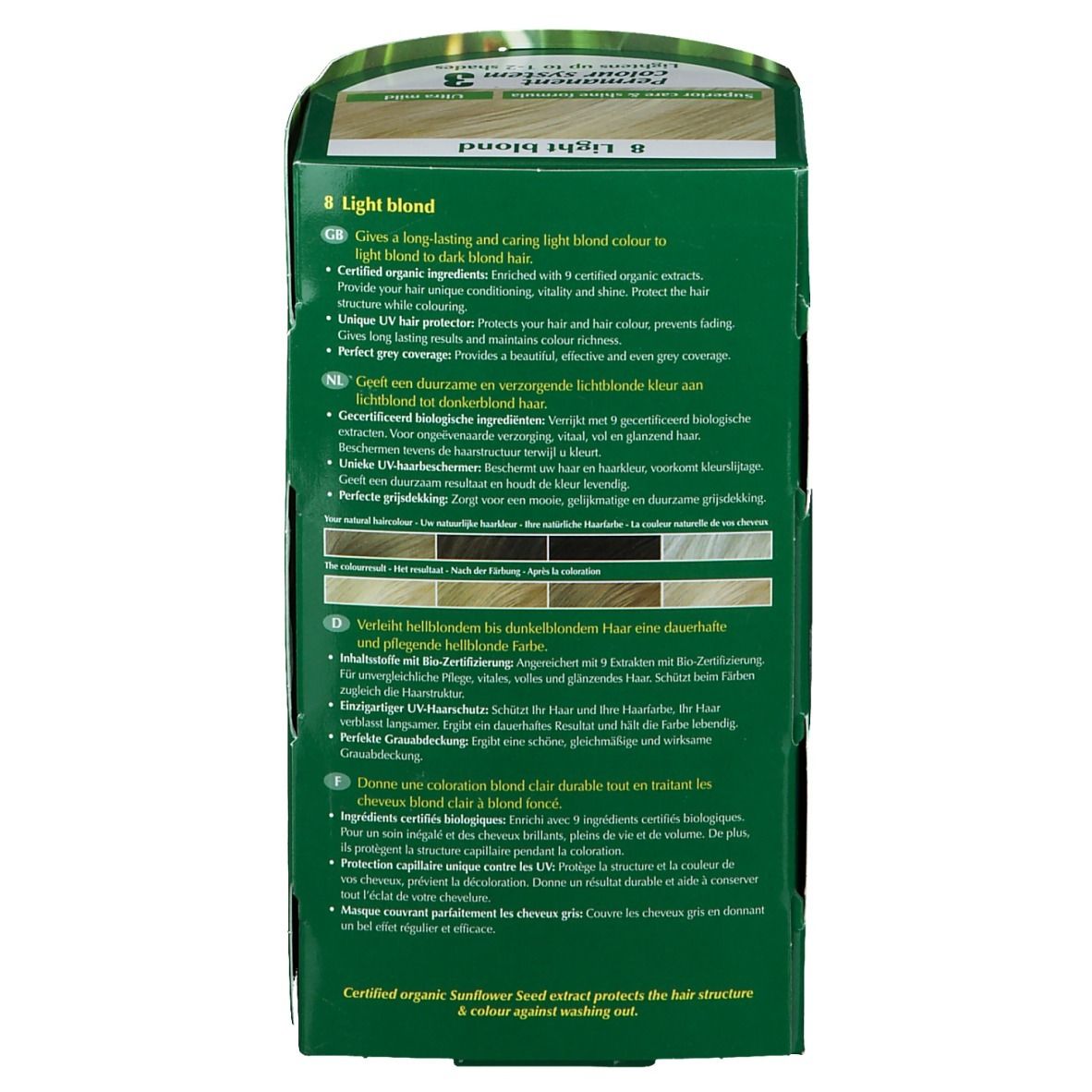 Hennaplus Long Lasting Light Blond 8