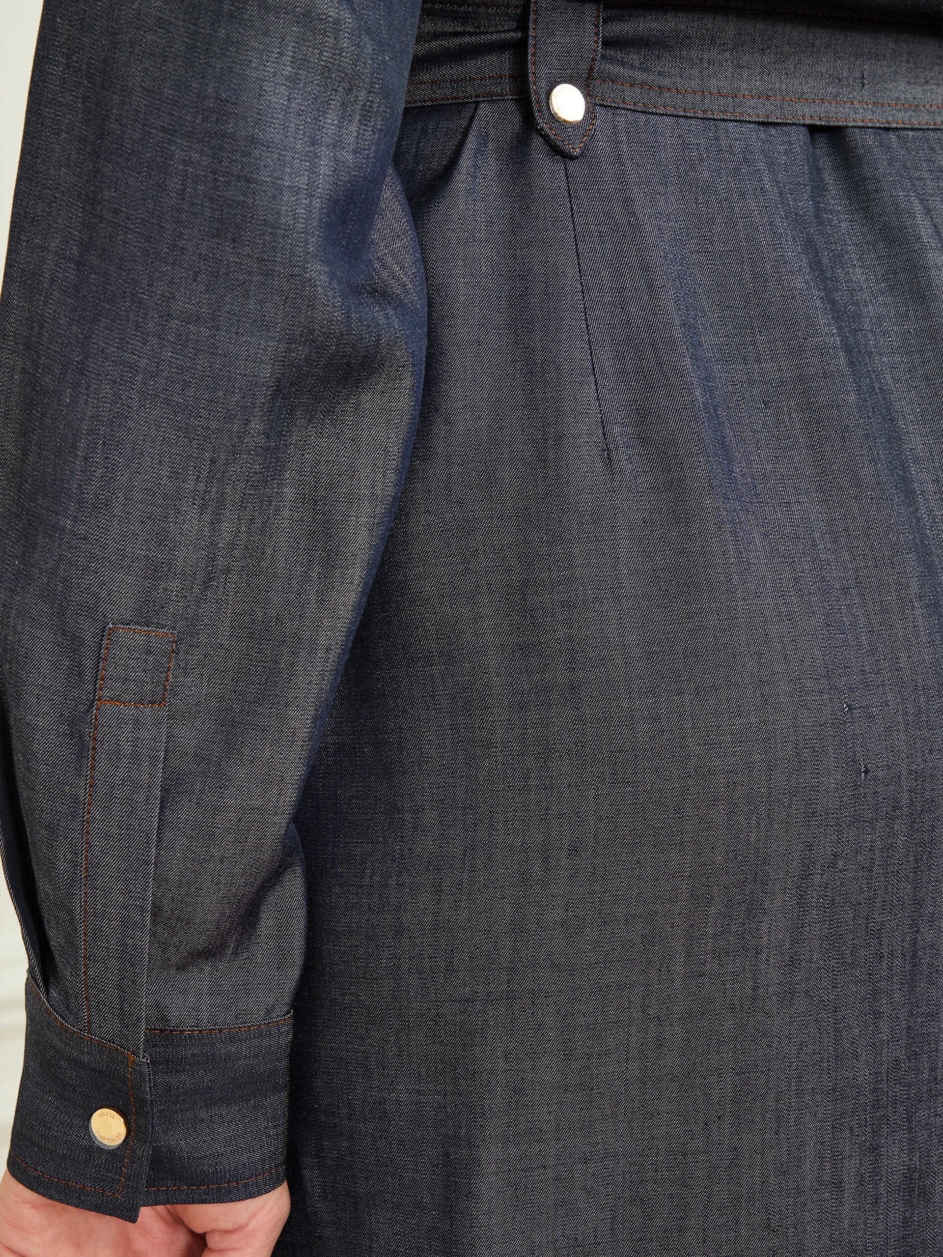 Vestido Eco Carla Safari em Jeans