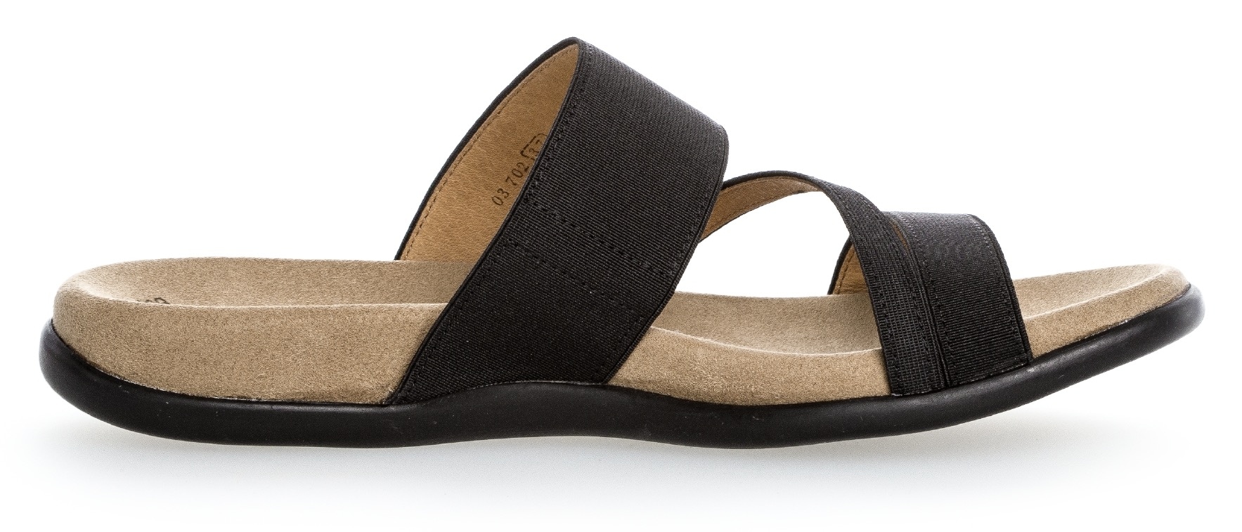 Gabor Pantolette  , Keilabsatz, Sommerschuh, Schlappen mit atmungsaktivem Lederfutter