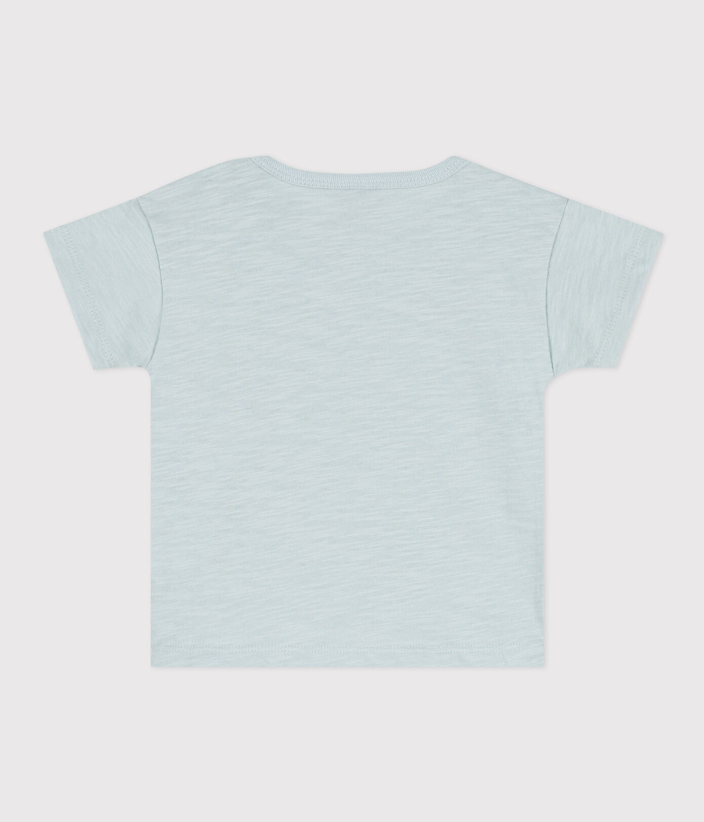 Tee-shirt manches courtes bébé en jersey flammé