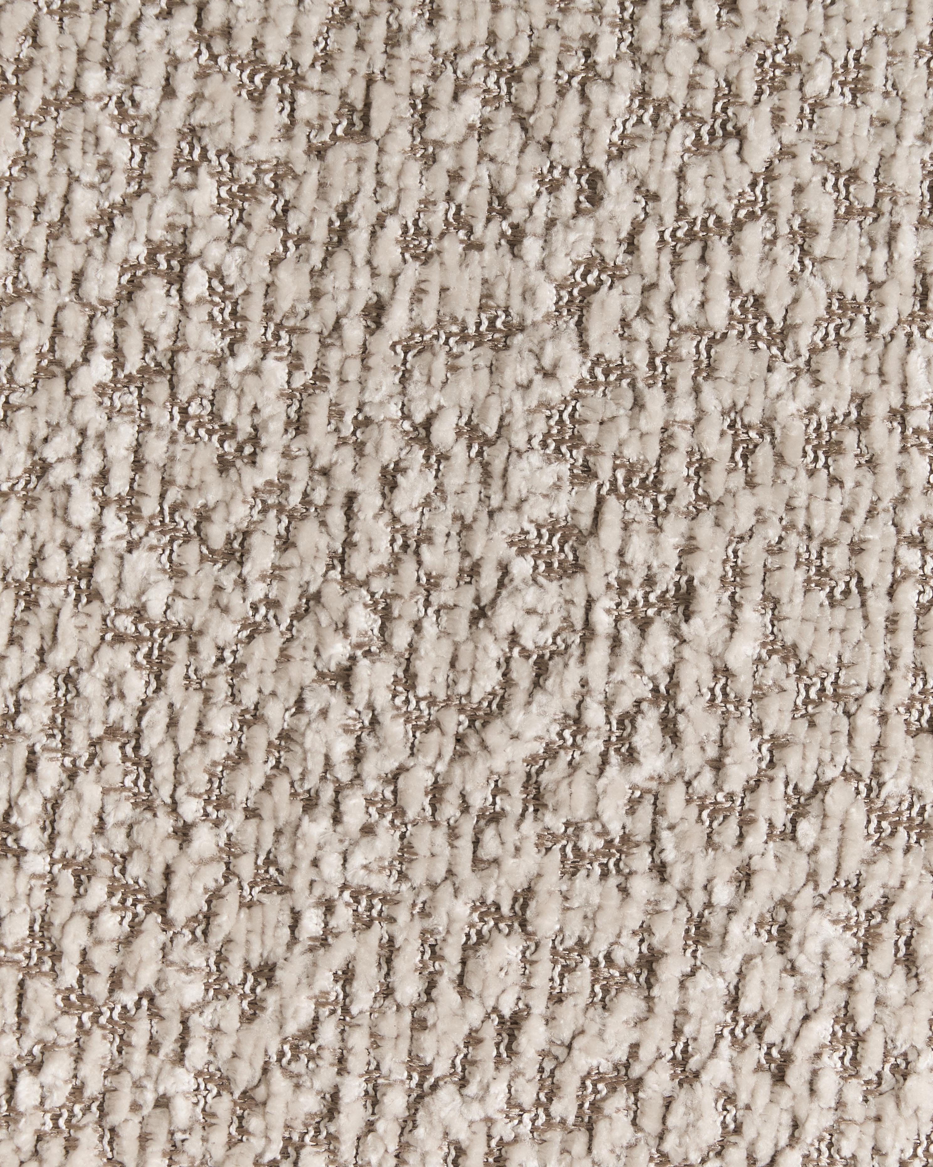 Fauteuil BUREA Chenille Lichtbeige