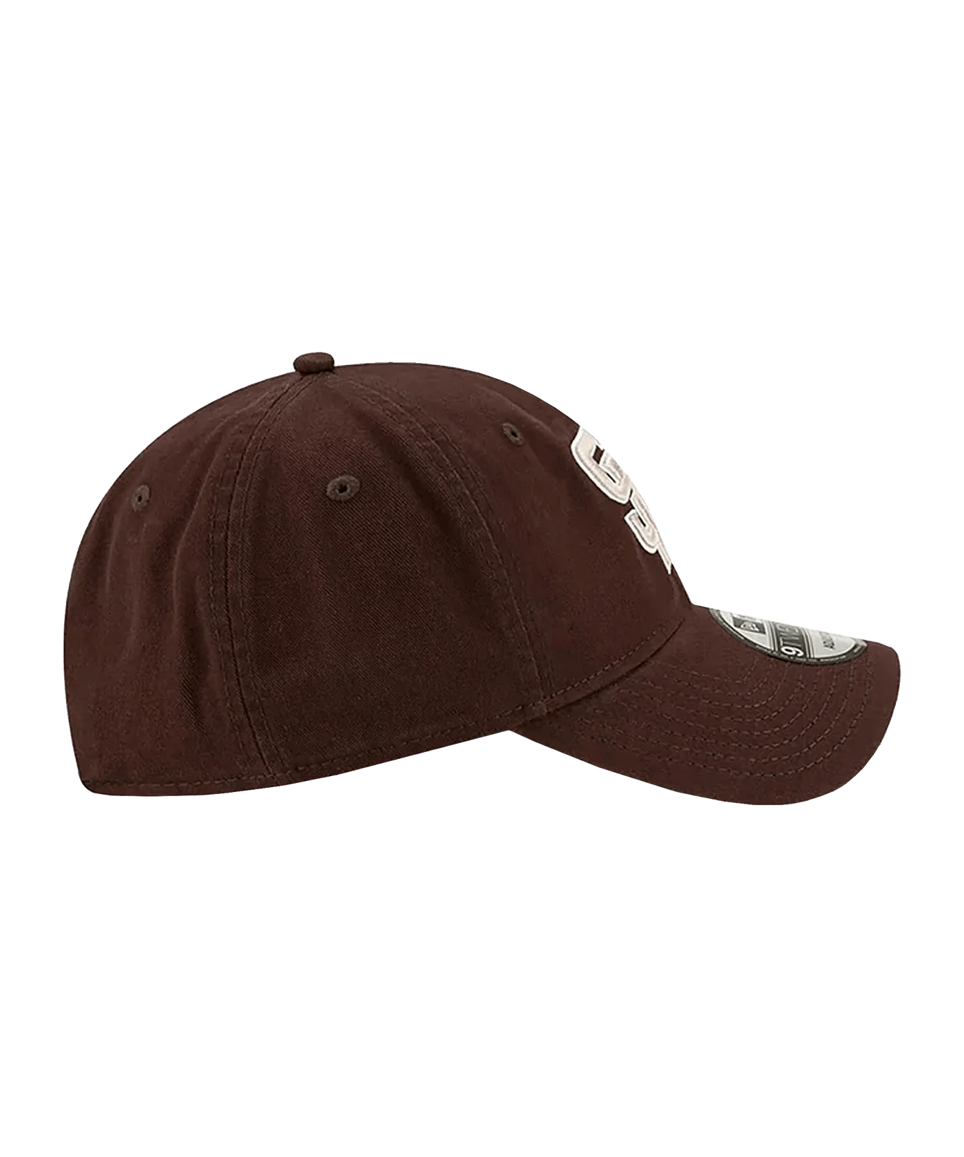 New Era Curved Cap Cap Braun