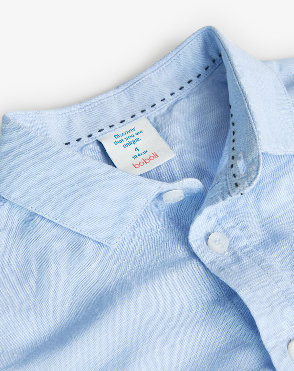 Langarmhemd CHIC in blau