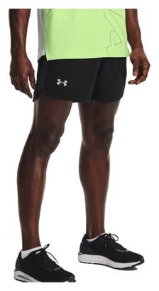 Short Under Armour Launch 5in Noir