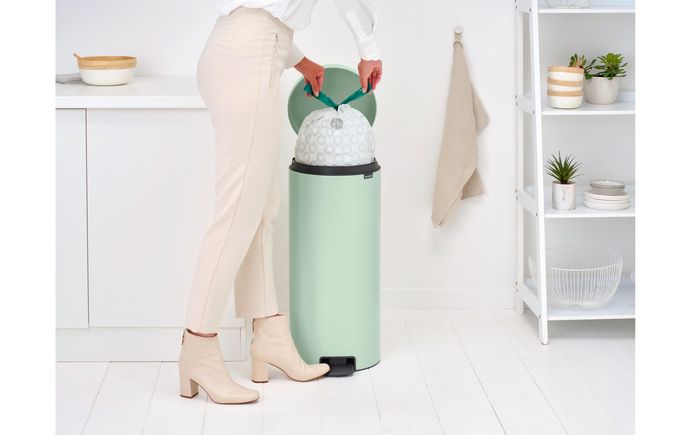 Brabantia Mülleimer »NewIcon 30 l, Grün« 1 Behälter