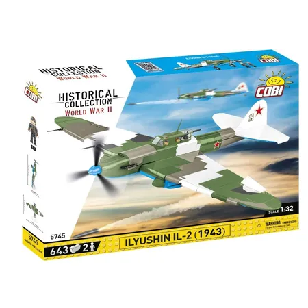 Cobi 5745 Historical Collection - Ilyushin IL-2 1943