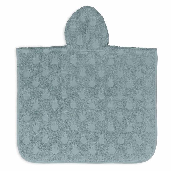Poncho de bain en éponge Miffy Jacquard   Sea Green        de               Jollein