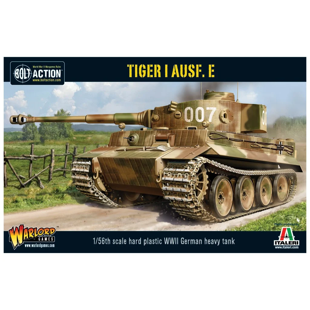 Bolt Action - German Tiger I Ausf. E Heavy Tank (Plastic Box)