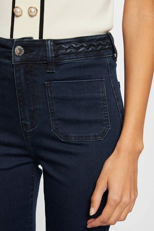 Morgan - 221-PSVEN - Jeans - Donkerblauw - Flared - High Waist