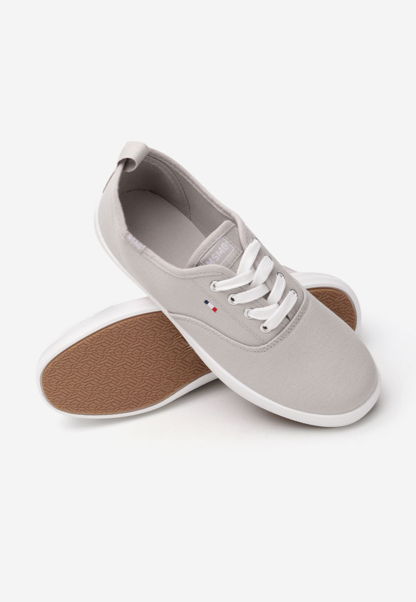 Tennis pour femme gris Mikki
