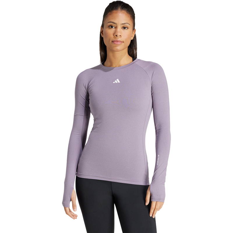 adidas Techfit Langærmet Baselayer T-shirt Dame