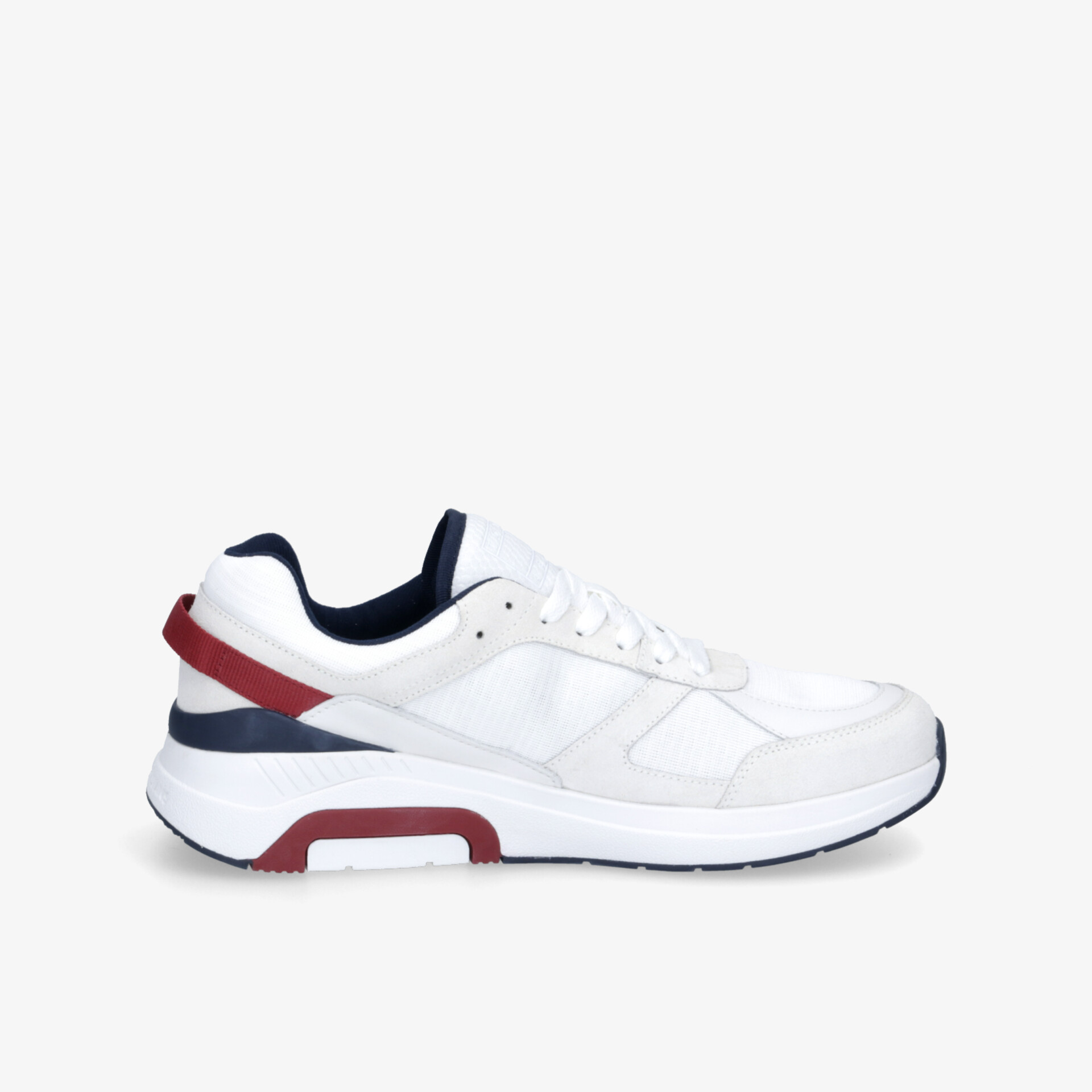 TOMMY JEANS THM Runner Herren Sneaker Low weiß