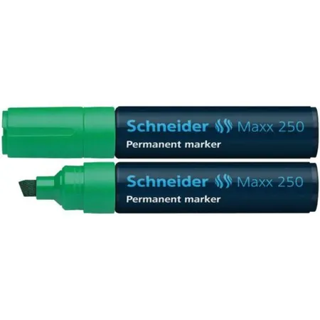 Schneider Marker 250 grün Kleilspitze 2-7mm