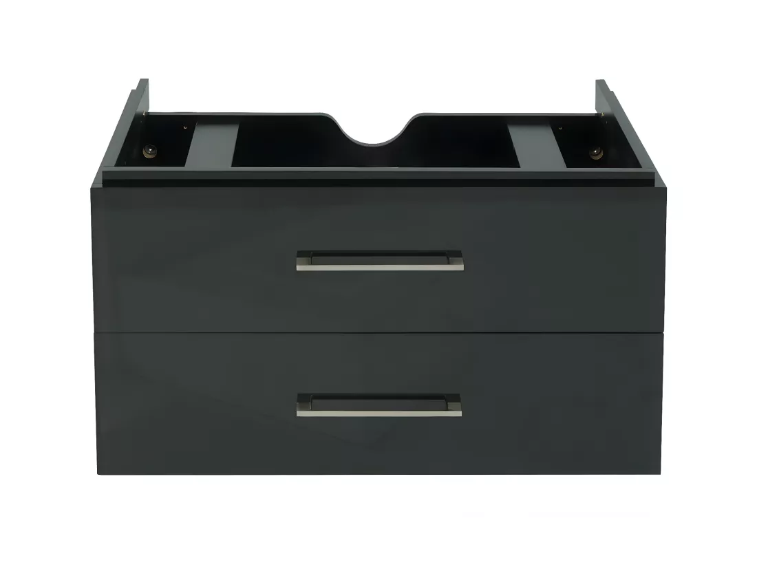 Premium Meuble sous-lavabo MCW-D16, noir