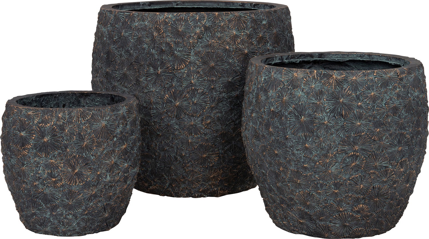 Intratuin bloempot Joanna blauw D 45 H 41 cm