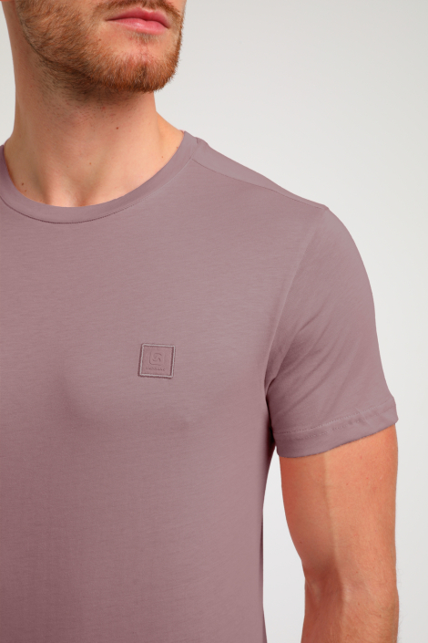 Gabbiano roze heren t-shirt